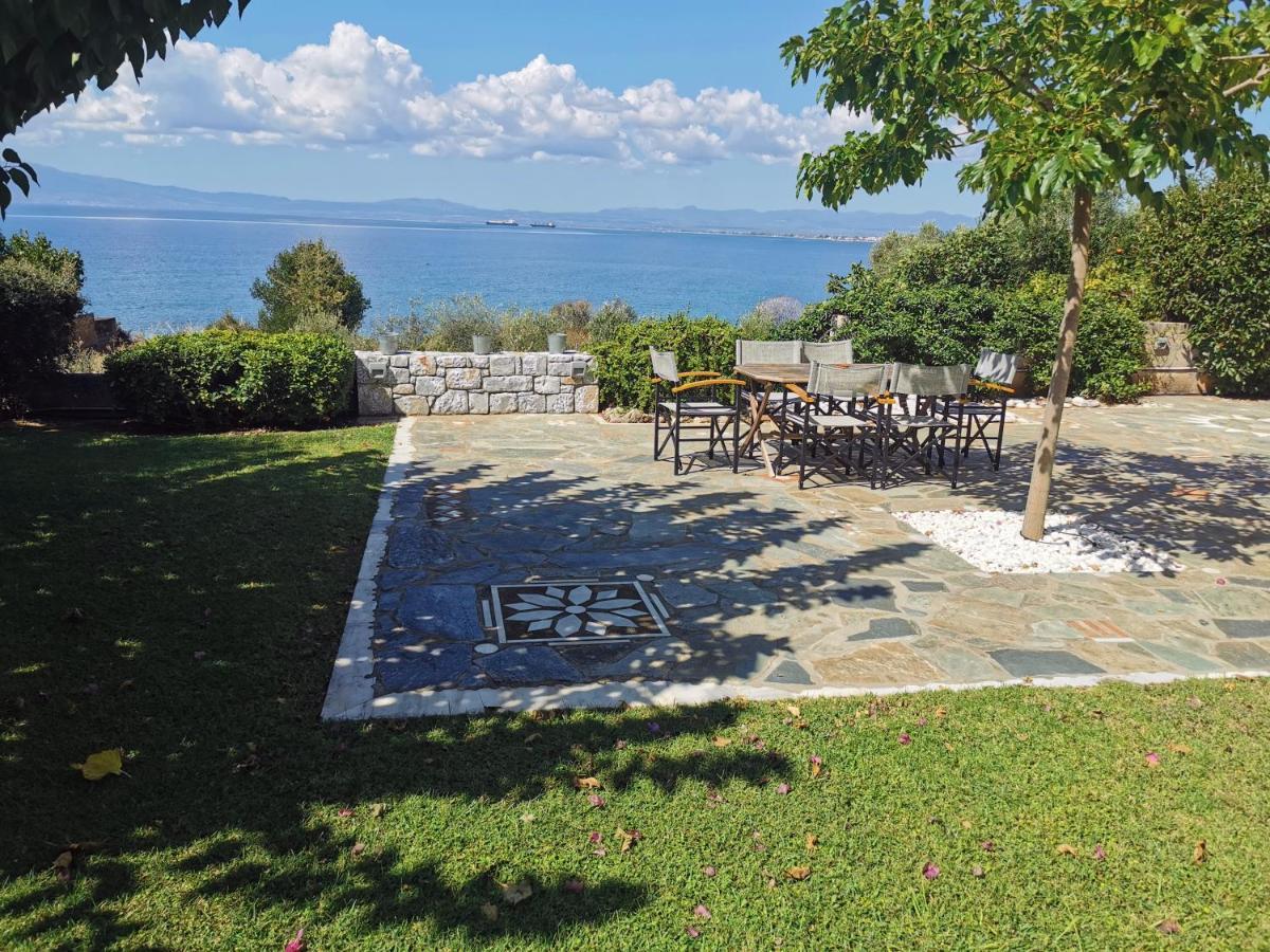 Messinian Blue Seaside Villa Kalamata Ngoại thất bức ảnh